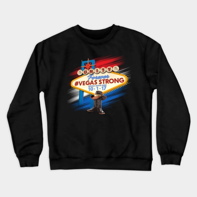 Forever Vegas Strong Crewneck Sweatshirt by dmlofton702